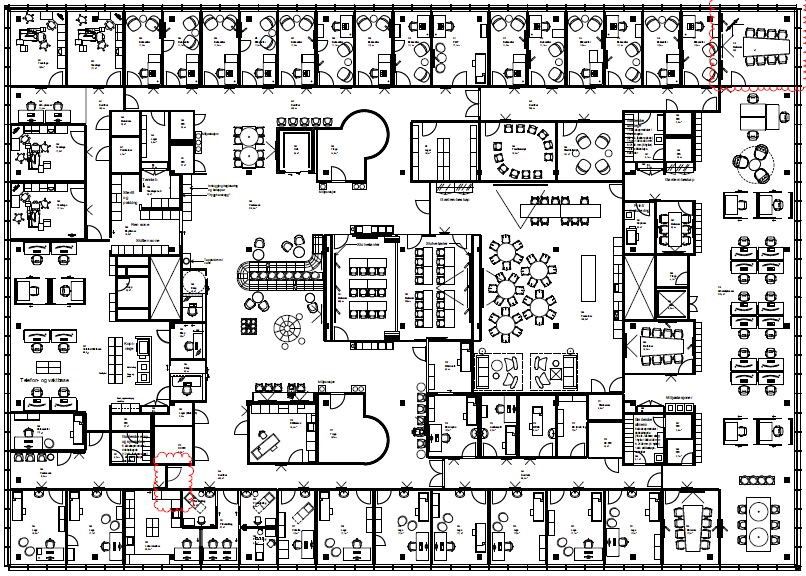 Kristian Ottosens Hus Blindern plan