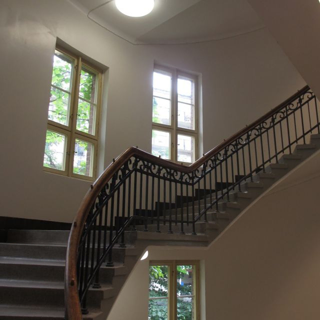 Fagerborg skole interiør foto