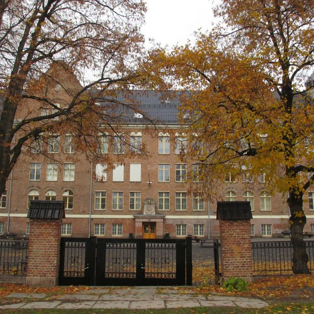 Fagerborg skole eksteriør foto