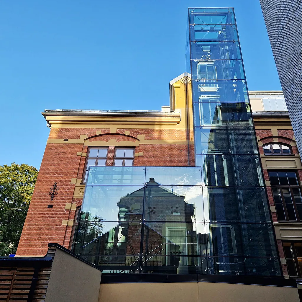 Illustrasjon av rehab-prosjektet Sjokoladefabrikken