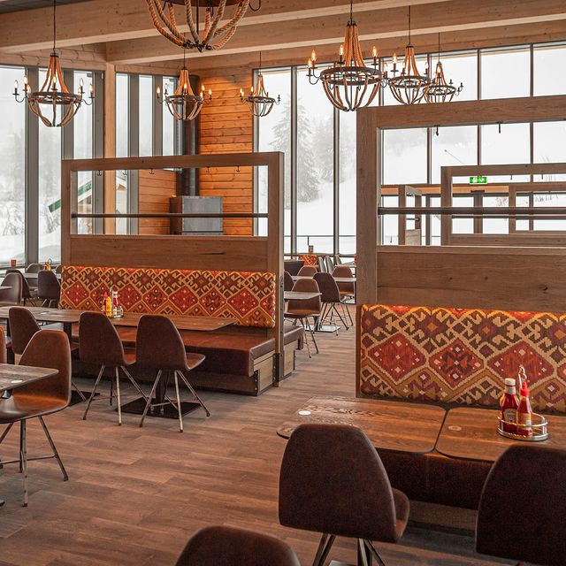 Bilde av interiør på Restaurant Fjellroa