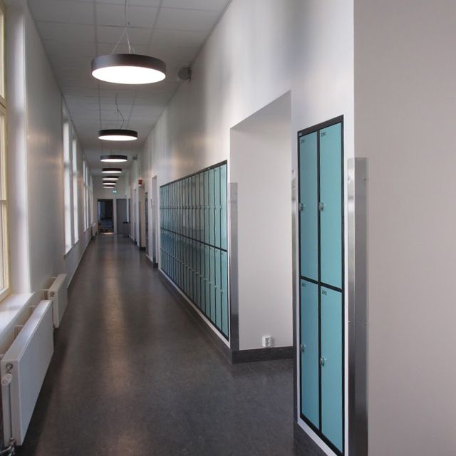 Fagerborg skole interiør foto
