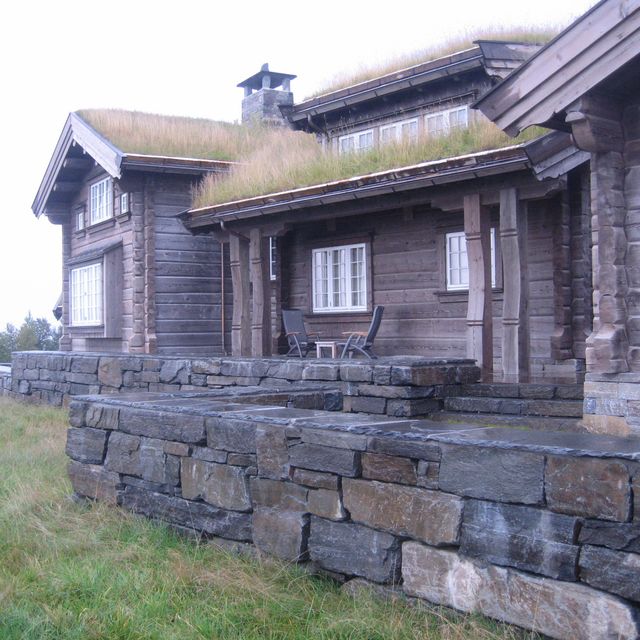 Bilde av hytte på Geilo