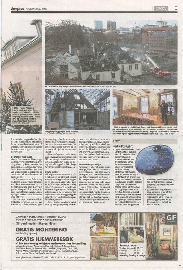 Side fra Aftenposten