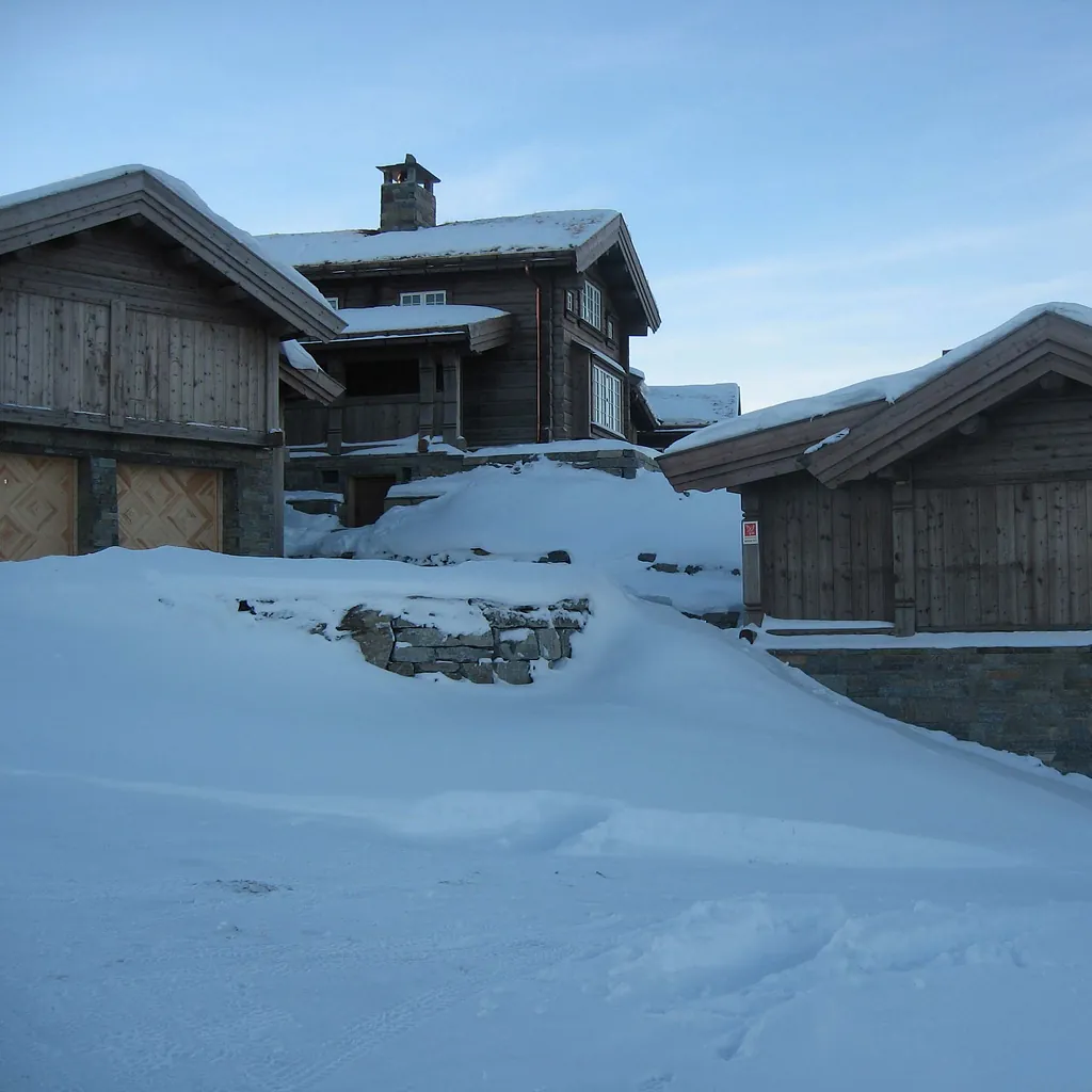 Bilde fjellhytte på Geilo